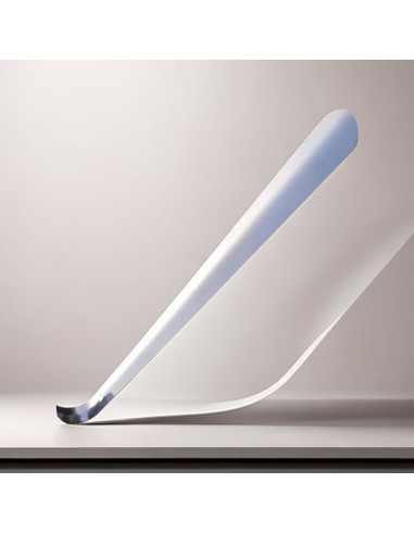 Cuerno de zapato de metal SUNUNICO 42 cm para adultos y niños