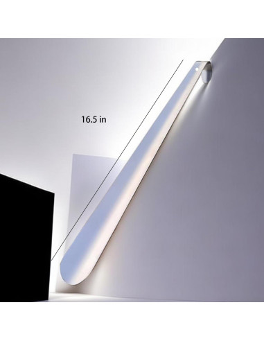 Cuerno de zapato de metal SUNUNICO 42 cm para adultos y niños