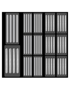 Inserciones de Talón de Gel Adhesivas Xuniea - 48 Piezas