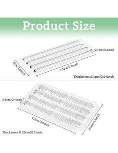 Inserciones de Talón de Gel Adhesivas Xuniea - 48 Piezas 2