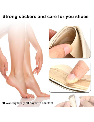 Almohadillas de Talón de Gel PESIAKOME - Previene Rozaduras y Ampollas