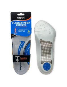 Plantillas Ortopédicas Airplus 3/4 para Fascitis Plantar - Gel