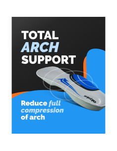 Plantillas Ortopédicas Airplus 3/4 para Fascitis Plantar - Gel 2