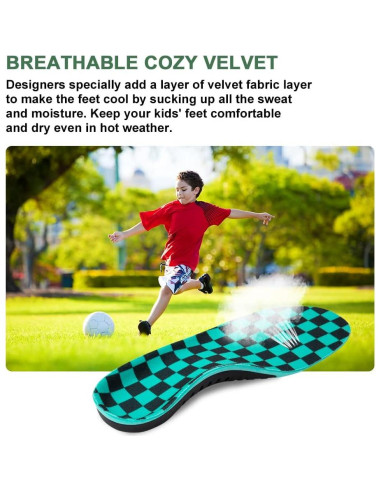 Plantillas Arqueadas Bacophy para Niños - Soporte Ortopédico