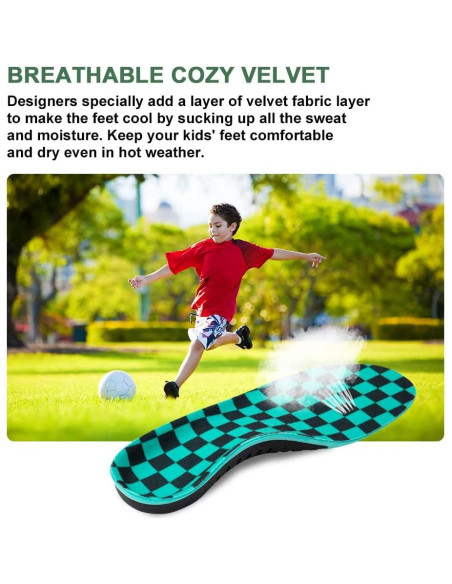 Plantillas Arqueadas Bacophy para Niños - Soporte Ortopédico