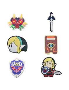 Accesorios de Zapatos de Anime PVC 6 Piezas para Niños