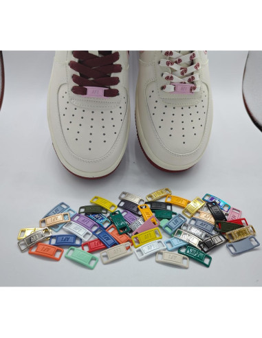 Encantos de Cuerda Coloridos para Zapatillas Nike Air Force 1