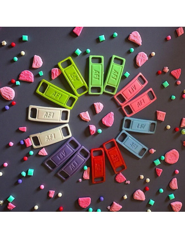 Encantos de Cuerda Coloridos para Zapatillas Nike Air Force 1