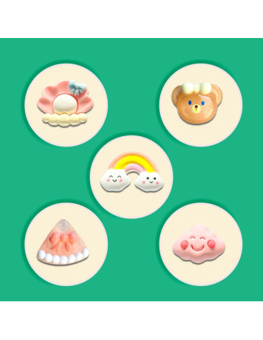 Encantadores de Zapatos de Resina PVC - Set de 19 Unidades