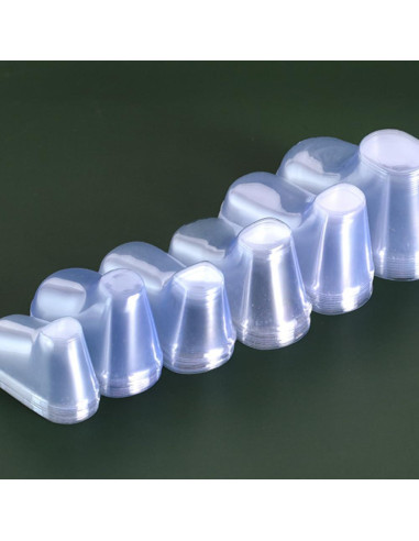 50 Moldes de Plástico para Botas de Bebé ccHuDE 8x4x4cm