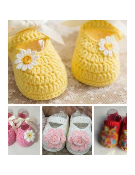 50 Moldes de Plástico para Botas de Bebé ccHuDE 8x4x4cm