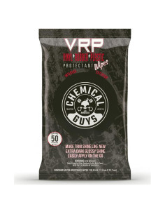 Toallitas Brillo y Protector Chemical Guys VRP 50 Unidades