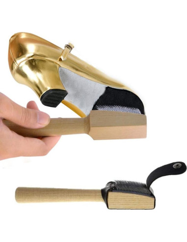 Cepillo Limpiador para Zapatos de Baile YUANHONGJIAN - Madera y Acero