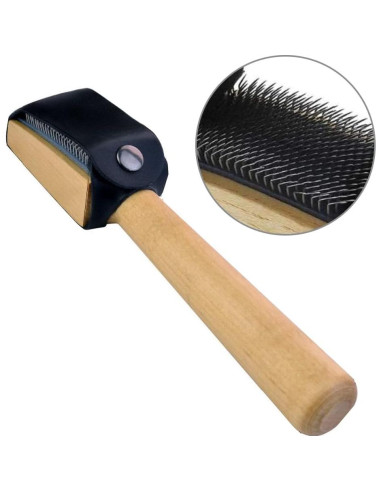 Cepillo Limpiador para Zapatos de Baile YUANHONGJIAN - Madera y Acero