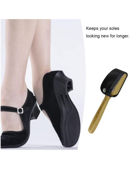 Cepillo Limpiador para Zapatos de Baile YUANHONGJIAN - Madera y Acero