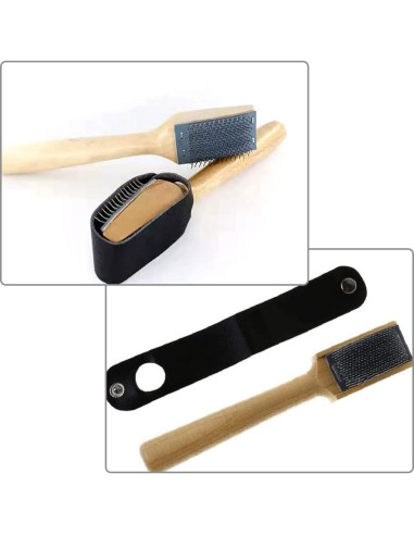 Cepillo Limpiador para Zapatos de Baile YUANHONGJIAN - Madera y Acero