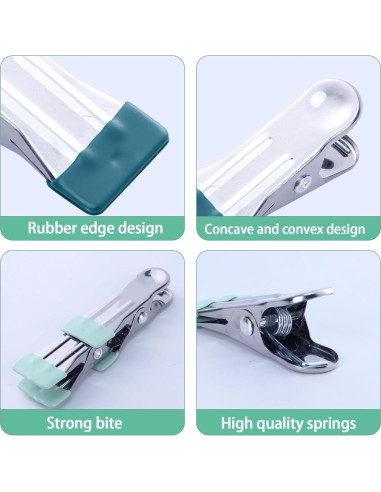 36 Pinzas de Ropa de Acero Inoxidable STNRST-IN Multicolor