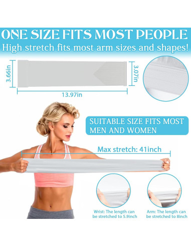 Mangas Largas UV ZeeDix 8 Pares Enfriadoras para Deportes