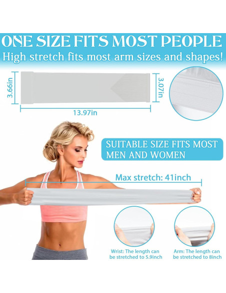 Mangas Largas UV ZeeDix 8 Pares Enfriadoras para Deportes