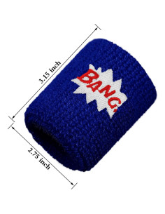 24 Pulseras Deportivas Gejoy para Niños - Coloridas y Absorbentes 2