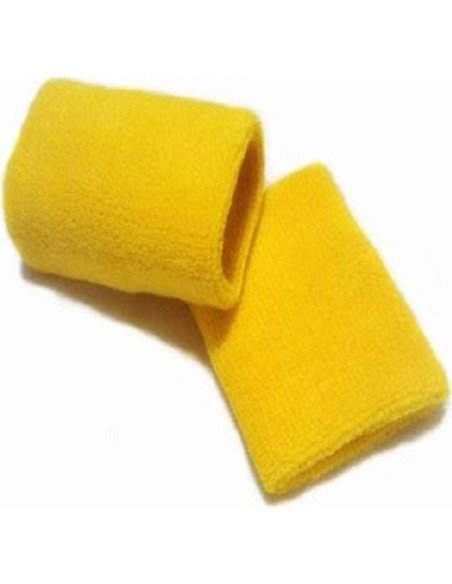 Muñequera Deportiva OLIREXD 12 Pares Algodón Absorbente