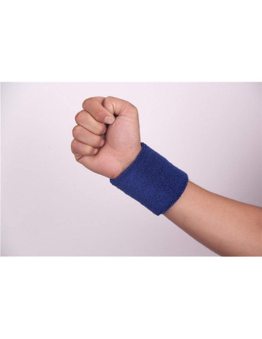 Muñequera Deportiva OLIREXD 12 Pares Algodón Absorbente