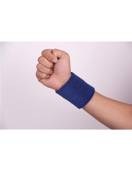 Muñequera Deportiva OLIREXD 12 Pares Algodón Absorbente