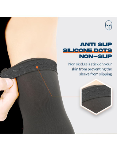 Manguitos Antideslizantes Armoray UV para Hombres y Mujeres - 4 Pares