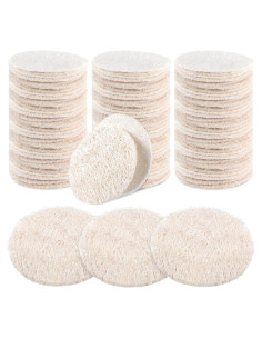 Esponjas Exfoliantes de Lufa Natural Bokon - 100 Pcs 6 cm