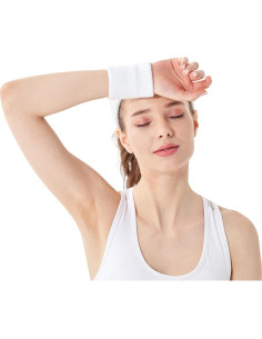 Muñequera Deportiva Mallofusa 10 Paquetes Absorbentes 2