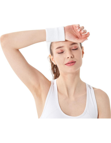 Muñequera Deportiva Mallofusa 10 Paquetes Absorbentes