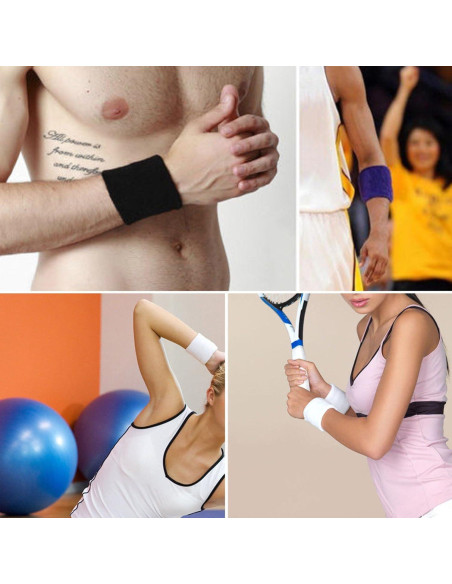 Muñequera Deportiva Mallofusa 10 Paquetes Absorbentes