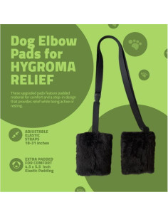 Almohadillas Reforzadas para Codos de Perro Miller Eclipse 2