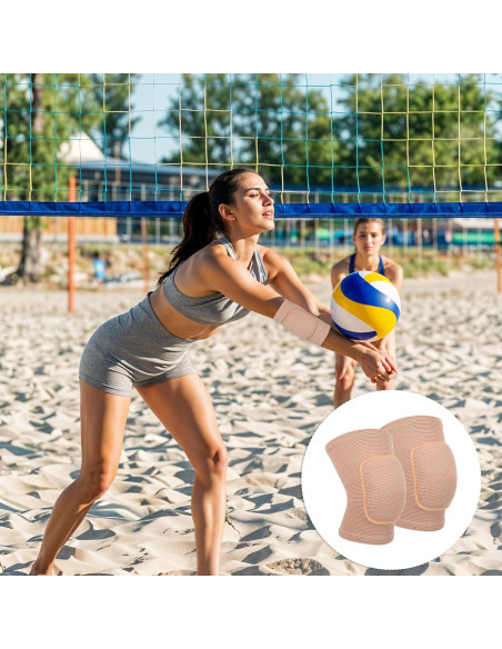 Almohadillas para Codo Aiyorse - Soporte Transpirable Color Piel