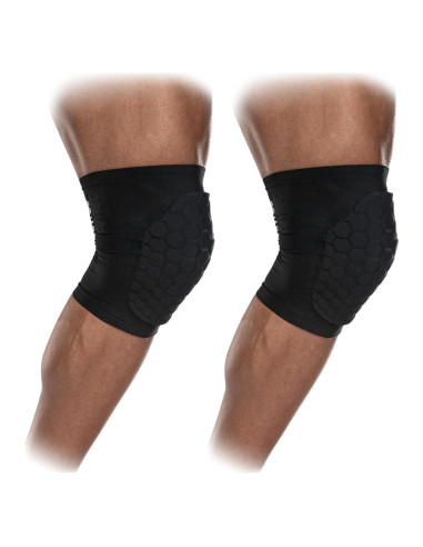 Mangas de rodilla McDavid HEX para hombres y mujeres - Negro