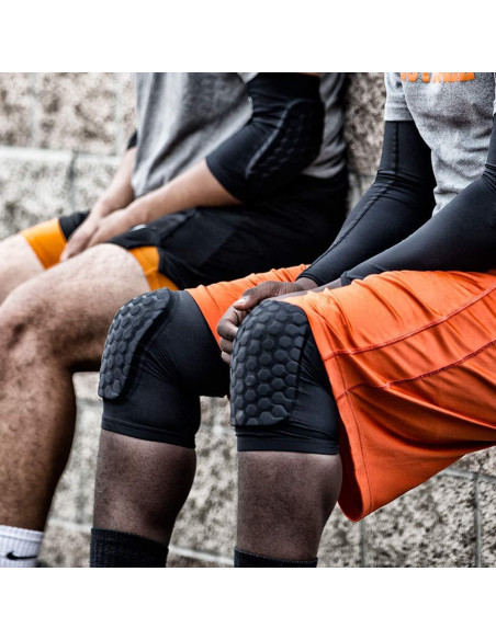 Mangas de rodilla McDavid HEX para hombres y mujeres - Negro