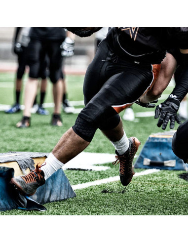 Mangas de rodilla McDavid HEX para hombres y mujeres - Negro