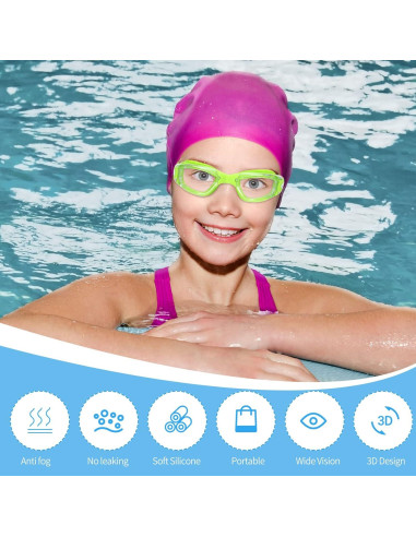 Gafas de natación Yexiya 30 pares con protección UV y antiempañante
