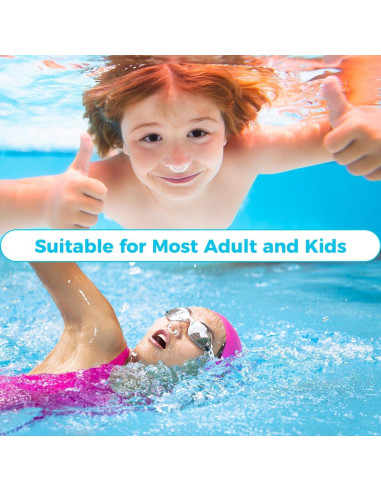 4 Tapones Nasales para Nadar Silicona CPEGHDVM con Bolsa