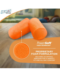 Tapones de Oído HEAROS Nanos NRR 28 Extra Pequeños 25 Pares 2