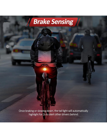 Alarma de Bicicleta EQIIO SF33R con Luz Trasera y Control Remoto