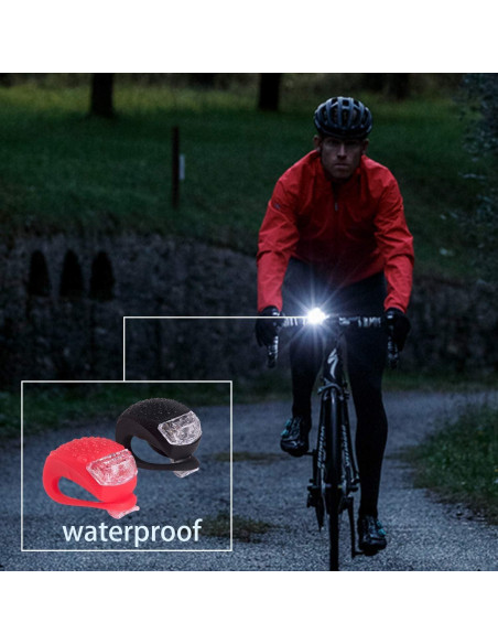 Juego de 8 Luces LED para Bicicleta Awpeye - Impermeables