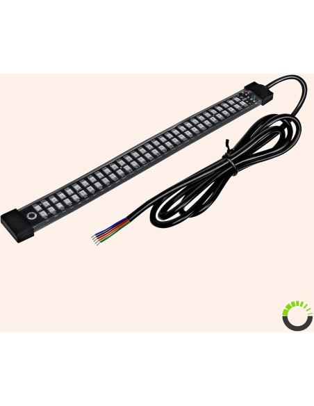 Tira de Luz LED Roja 5" ONLINE LED STORE para Motocicleta