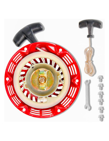 Arranque por Tirón JMCHstore Rojo para Go Kart 200cc y Motores