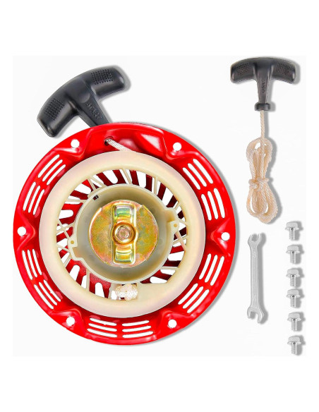 Arranque por Tirón JMCHstore Rojo para Go Kart 200cc y Motores