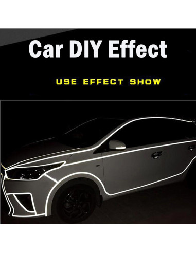 Cinta Reflectante de Seguridad LiXiongBao - Paquete de 5 Colores