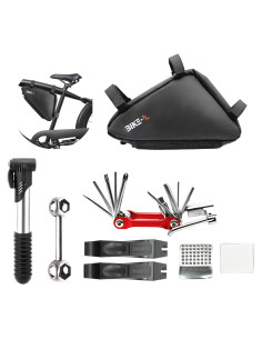 Kit de Herramientas para Bicicletas Bike-RX 16 en 1 y Bomba 120PSI
