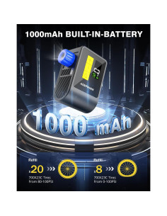 Bomba Eléctrica para Bicicleta Auxpower AP-BL03 120PSI 2