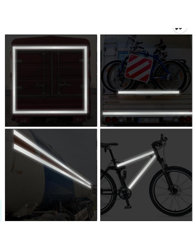 Cinta Reflectante SWRT 5.08 cm x 9.14 m Impermeable DOT-C2