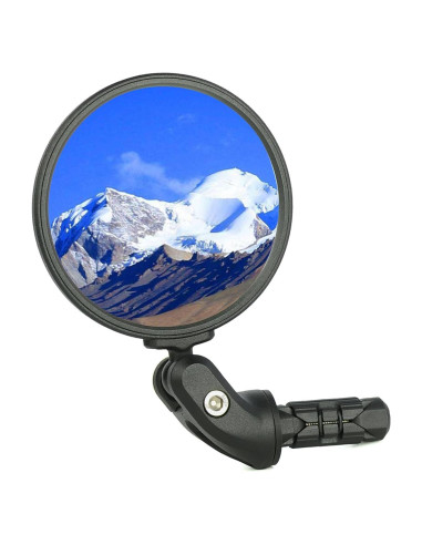 Espejo Retrovisor de Bicicleta BriskMore 76mm Convexo HD